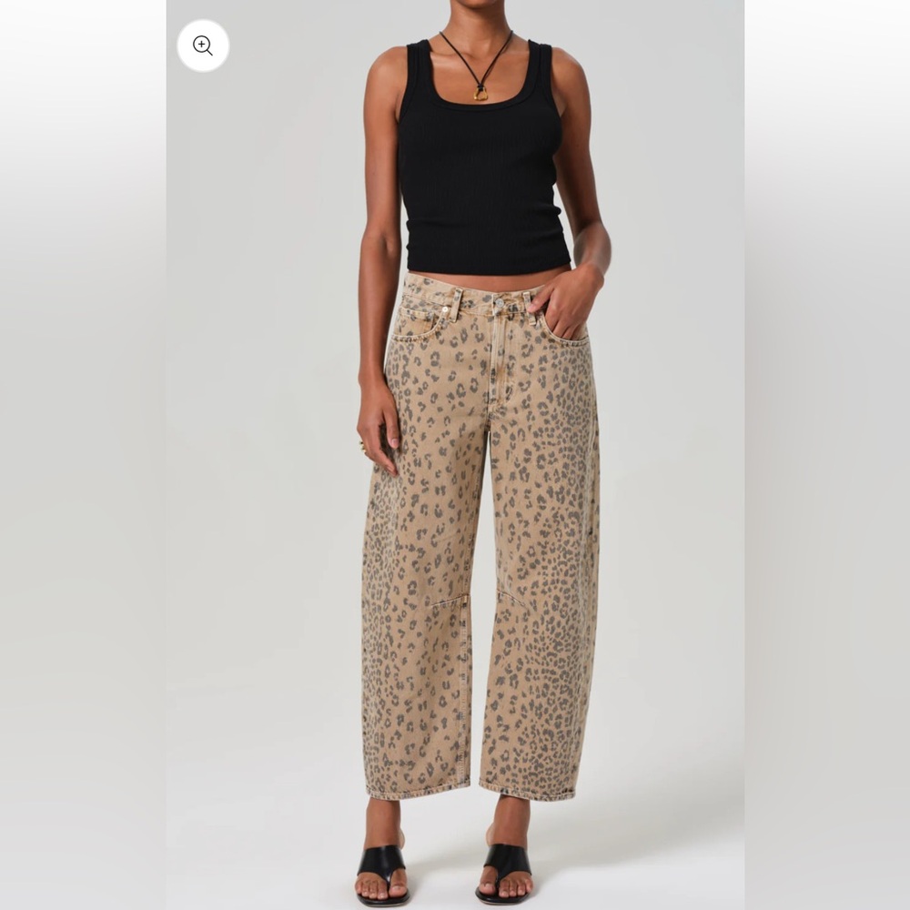 Citizens of Humanity Miro Relaxed Jean, Cheetah
